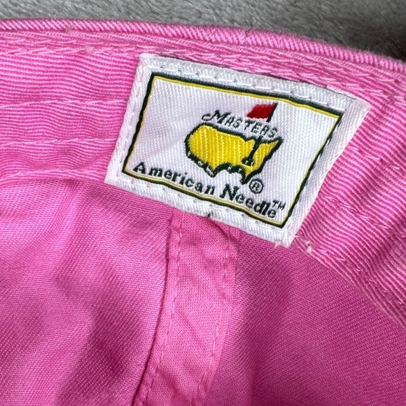 Masters 2017 Girl’s Pink Logo Golf Adjustable Strap Golf Baseball Cap Hat OS - Picture 10 of 12